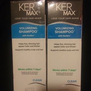 KerMax Volumizing Shampoo 2 Brand New Bottles